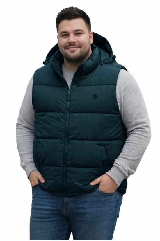 Double в синьо-зелено